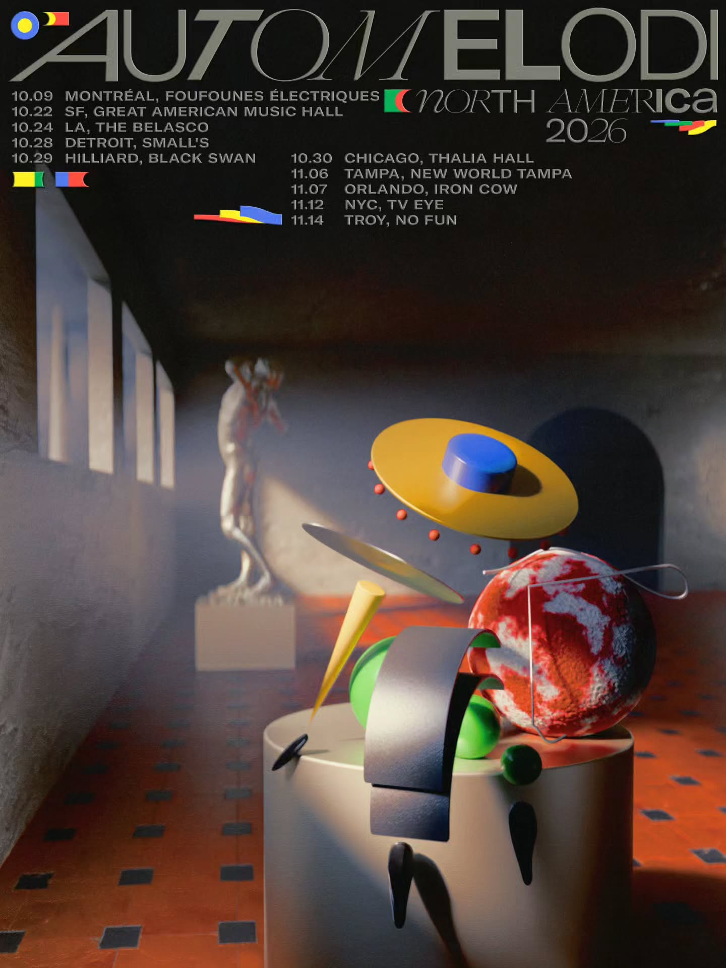 Automelodi – 2026 North American Tour